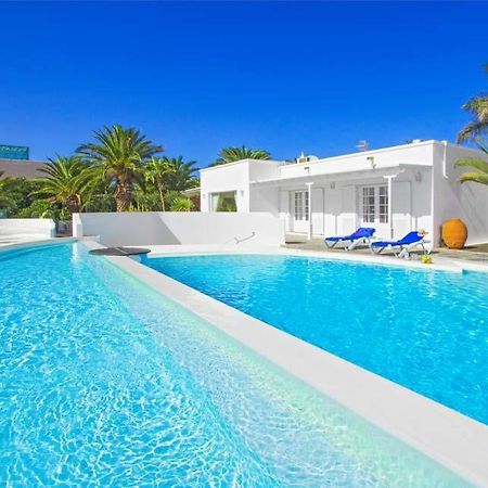Puerto Calero Villa Sleeps 8 With Pool Air Con And Wifi Exterior foto